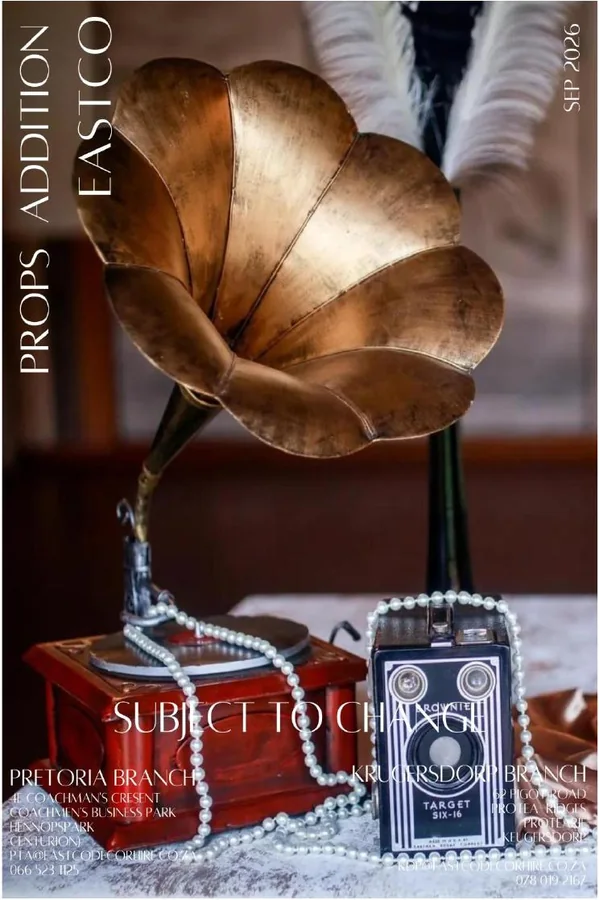 Eastco Props Addition September 2026 catalogue cover