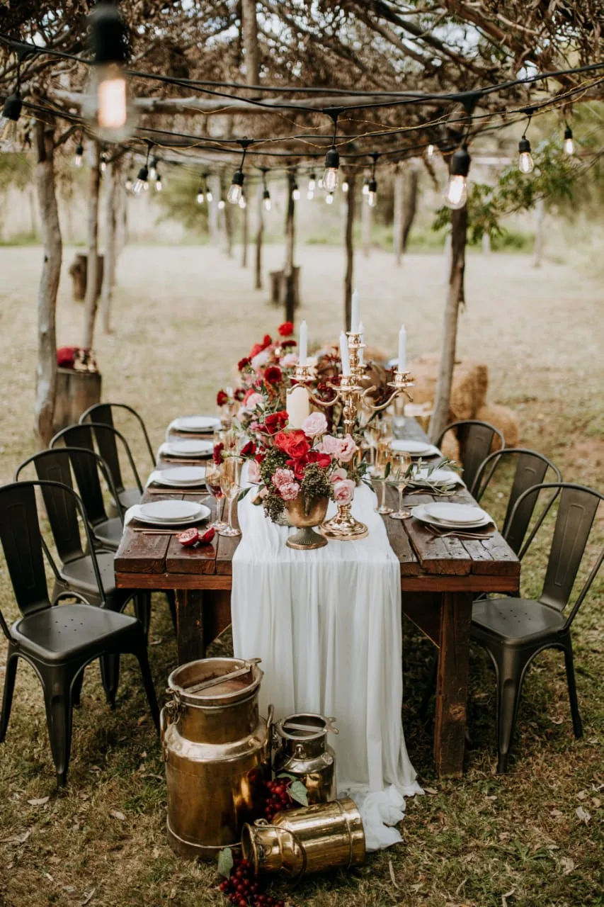 A Little Dolce event setup with Eastco furniture