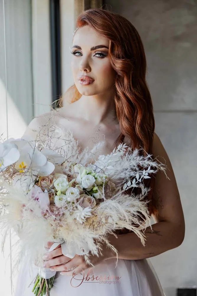 Eastco bridal editorial floral and table detail